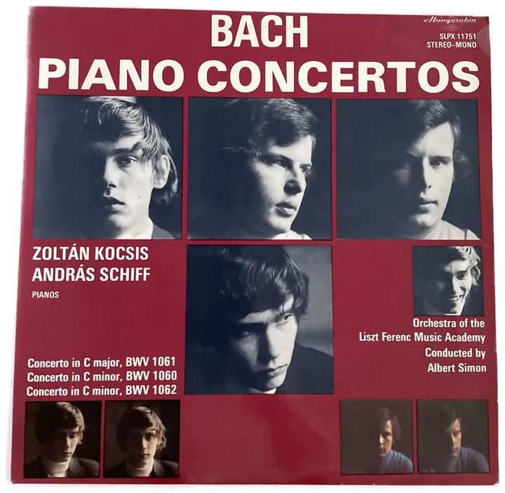 LP - Bach - Piano Concertos - Bild 1