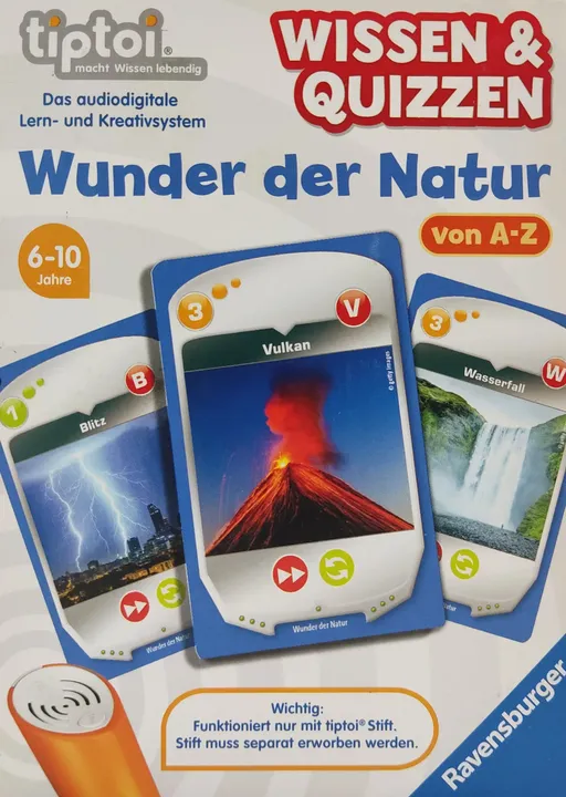 tiptoi® Wissen & Quizzen - Wunder der Natur von A-Z - Ravensburger - Bild 1