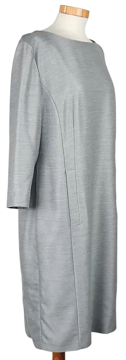 BARBARA SCHWARZER Damen Midikleid, grau - Gr. XL  - Bild 3