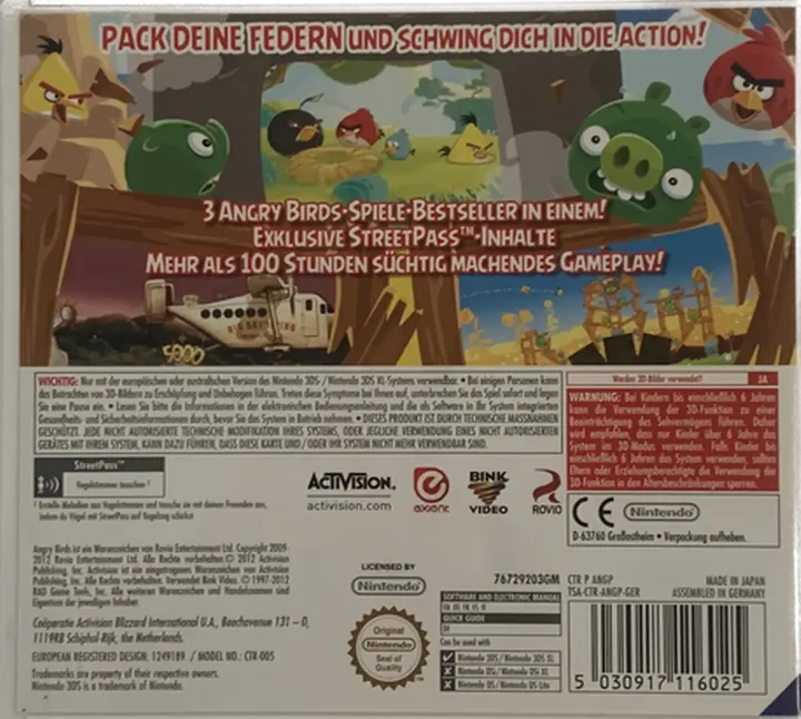 Nintendo 3DS-Spiel: Angry Birds Trilogy - Bild 2