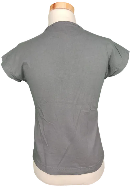 adidas Mädchen T-Shirt grau - 140 - Bild 2