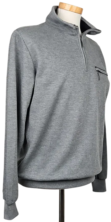 M.X.O men Herren Pullover, grau - Gr. M  - Bild 2