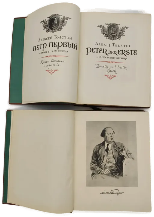 Alexej Tolstoi - Peter der Erste Roman in drei Bänden - 2 Bücher - Bild 4
