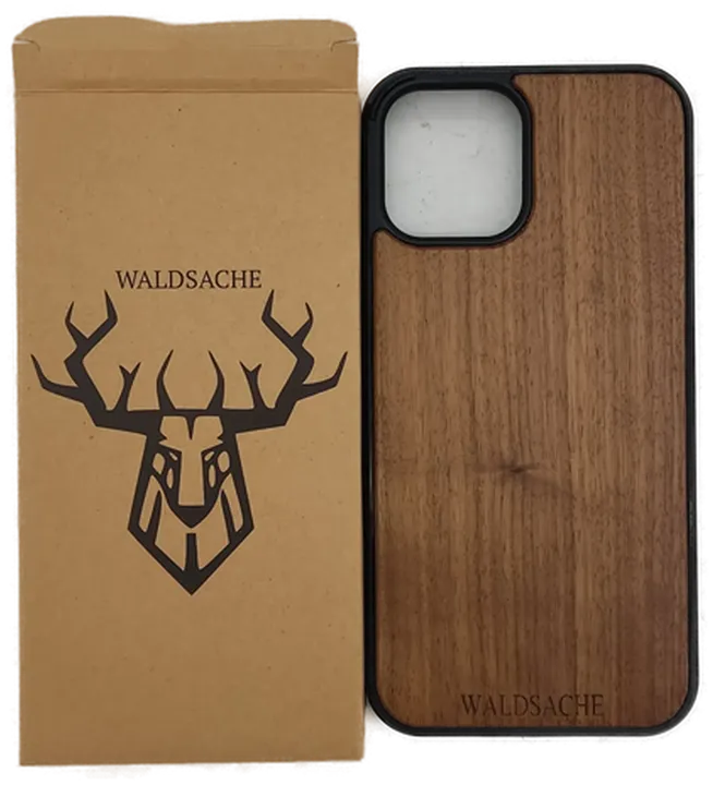WALDSACHE Hülle iPhone 11 Pro Max Black  - Bild 3