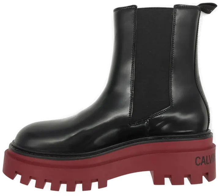  Calvin Klein Flatform Mid Chelsea Boot Schuhe Größe 40 Damen - Bild 4