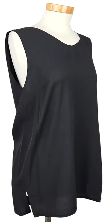 Rena Moden Vintage Damen Top, schwarz - Gr. L  - Bild 3