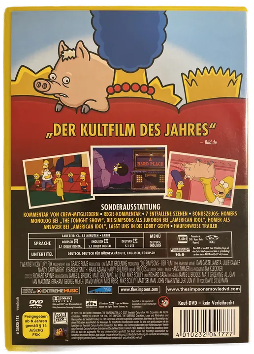 DVD - Die Simpsons - Der Film - Bild 2