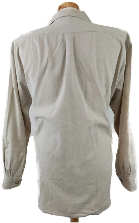 Tauplitz Trachtenmode Herrenhemd beige - XL - Bild 3