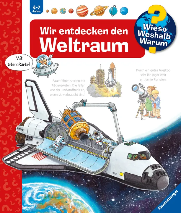 Wieso? Weshalb? Warum?, Band 32: Wir entdecken den Weltraum - Andrea Erne - Bild 1