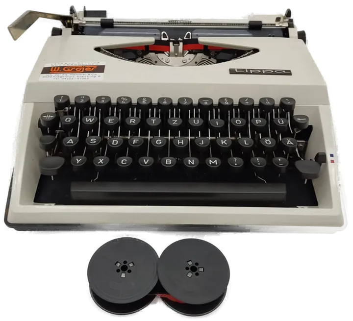 Triumph tippa mechanische Schreibmaschine Retro - Bild 1