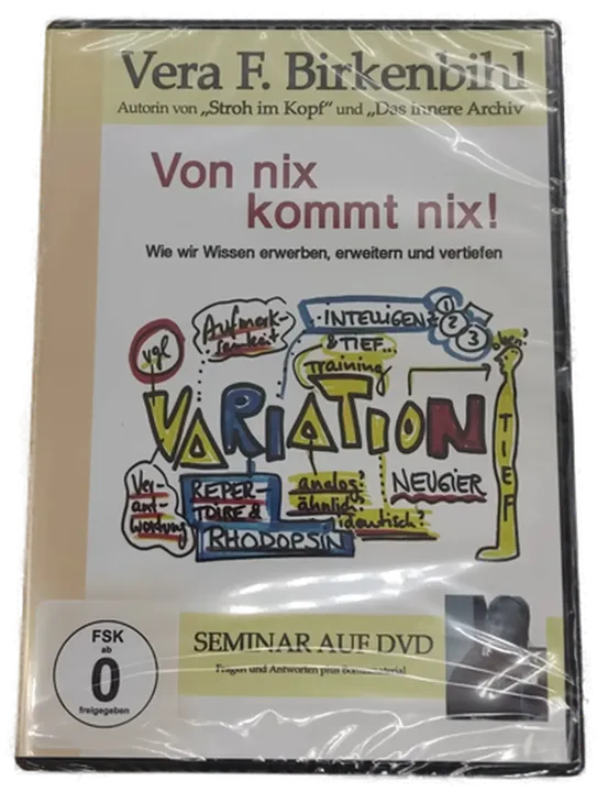 DVD Von Nix kommt nix! von Vera F. Birkenbihl - Bild 2