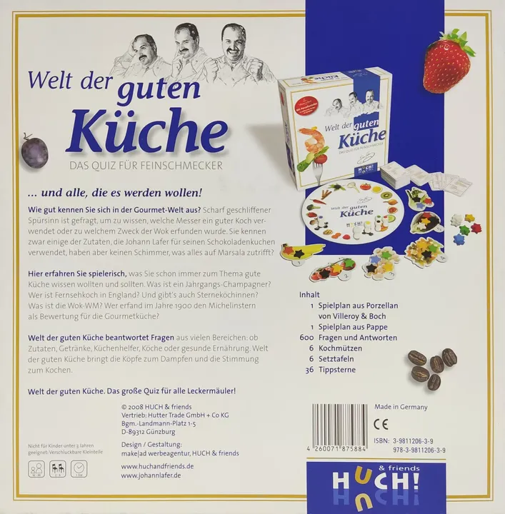 Welt der guten Küche - Gesellschaftsspiel - Huch! - Bild 2