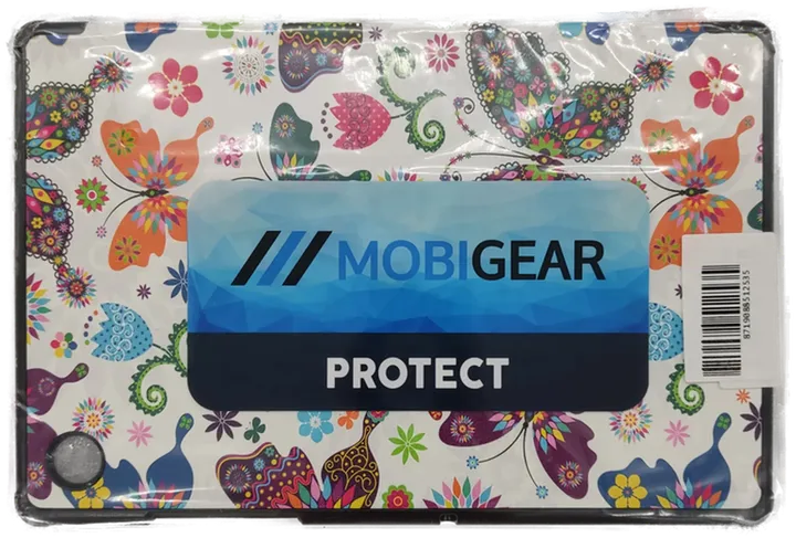 Mobigear Tri-Fold Klapphülle für Samsung Galaxy Tab A8 - Color Butterfly  - Bild 2
