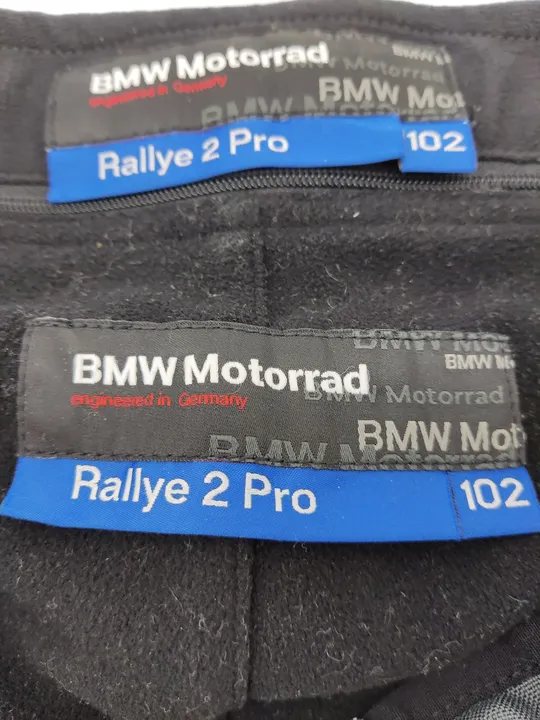 BMW Herren Motorrad Rallye 2 Pro Hose grau/schwarz Gr. 102 - Bild 3