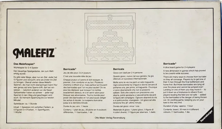 VINTAGE - Malefiz - Gesellschaftsspiel 1982 - Bild 3