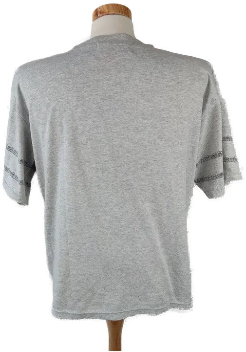 Herren T-shirt grau - S (sehr groß gschnitten) - Bild 3