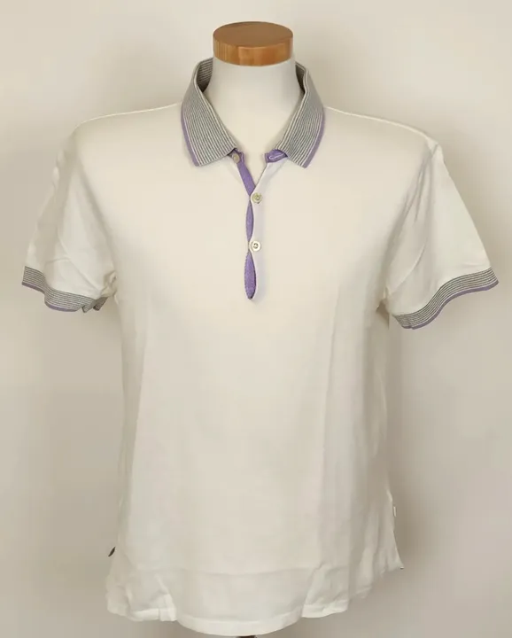 Boss Herren Poloshirt weiß Gr. L - Bild 1