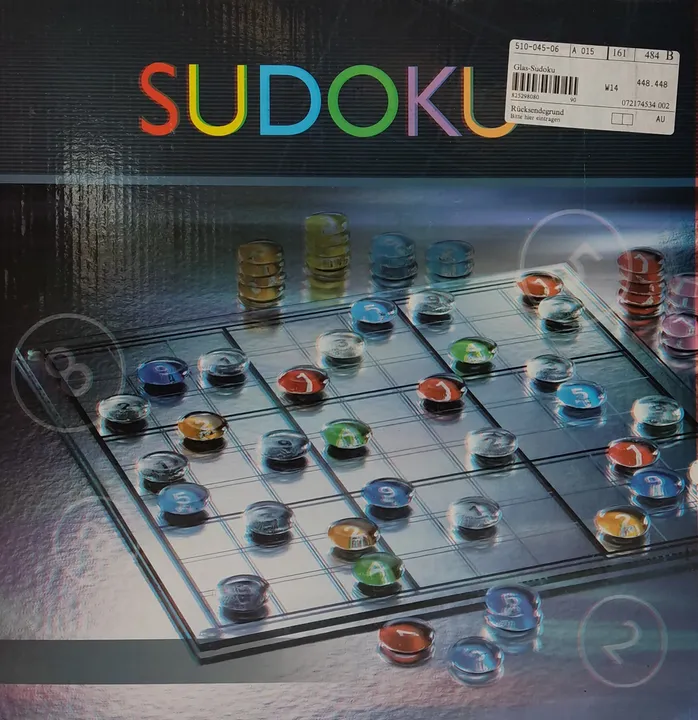 Glas - Sudoku  - Bild 1