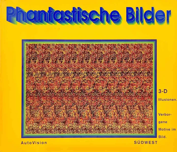 Buch Phantastische Bilder  3-D Illusionen 