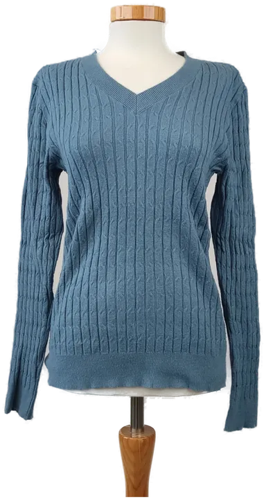 Laura Torelli Damenpullover blau - M - Bild 1