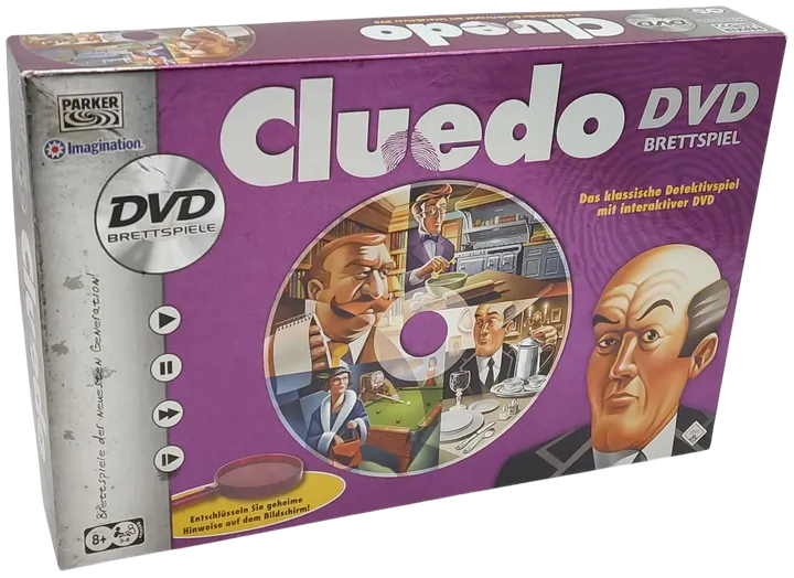 Cluedo DVD Brettspiel - Gesellschaftsspiel - Parker - Bild 1