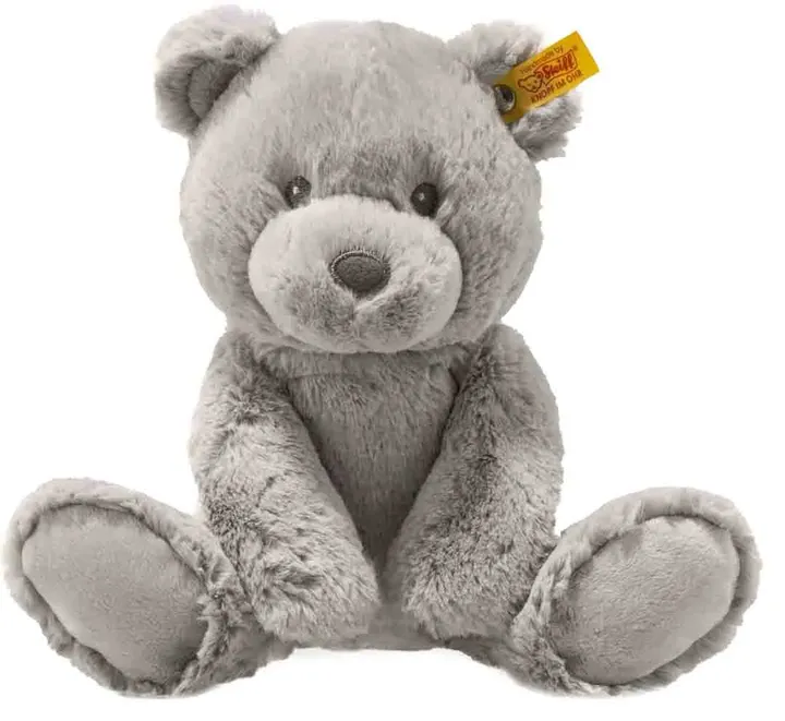 Steiff Soft Cuddly Friends Teddybär Bearzy in grau, Höhe 28cm - Bild 1