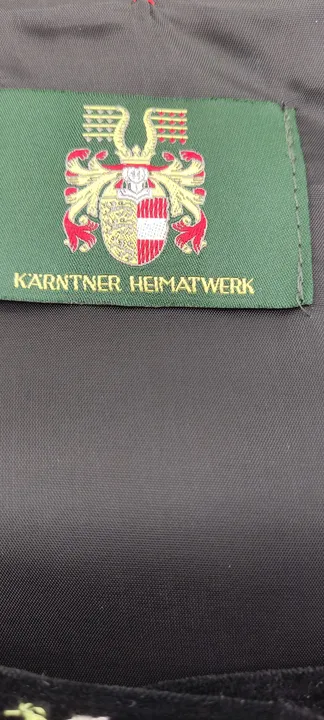 Kärntner Heimatwerk Damen Gilet schwarz, bestickt Gr. 34 - Bild 2