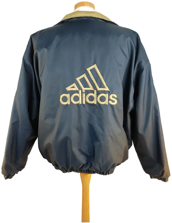 Adidas Herren-Wendejacke / dunkelblau-beige - S/46 - Bild 2