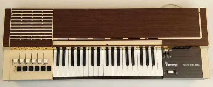 Elektrische Vintage-Orgel der Marke BONTEMPI - Modell B8 - Bild 1