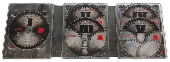 Blu-ray 5 Disc's SAW I-V Collection - Bild 4