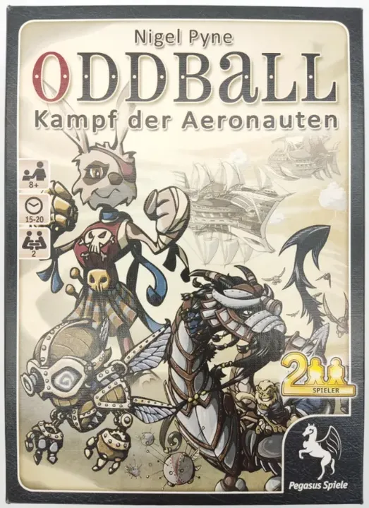 Oddball Kampf der Aeronauten - Kartenspiel, Pegasus  - Bild 1
