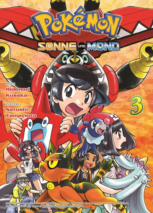 Pokémon - Sonne und Mond 03 - Hidenori Kusaka,Satoshi Yamamoto - Bild 1