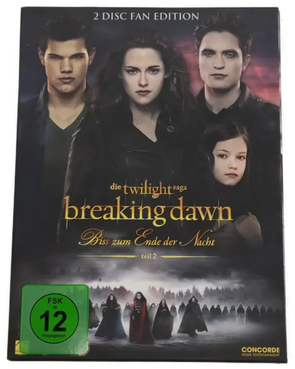 2 DVD's Breaking Dawn 