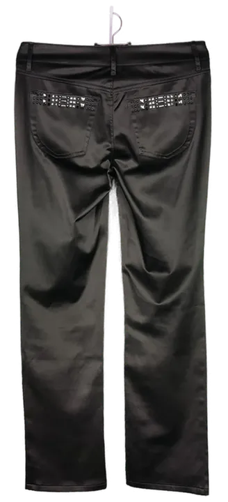 Mac Damen Hose schwarz glänzend - XS/34 - Bild 2