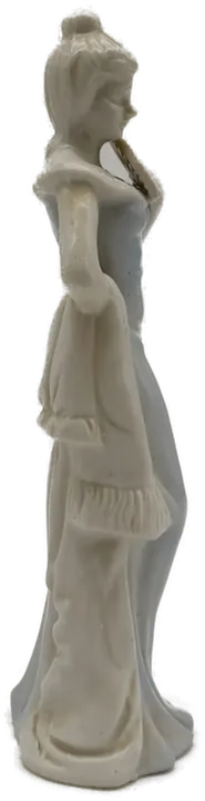 Skulptur-Dame mit Fächer aus Keramik - Bild 3