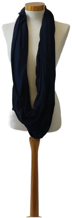 Damen Schlaufenschal dunkelblau - Bild 1