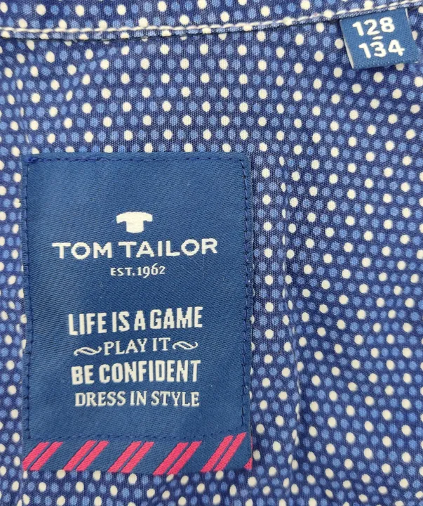 Tom Tailor Kinder Hemd blau Gr.128/134 - Bild 4