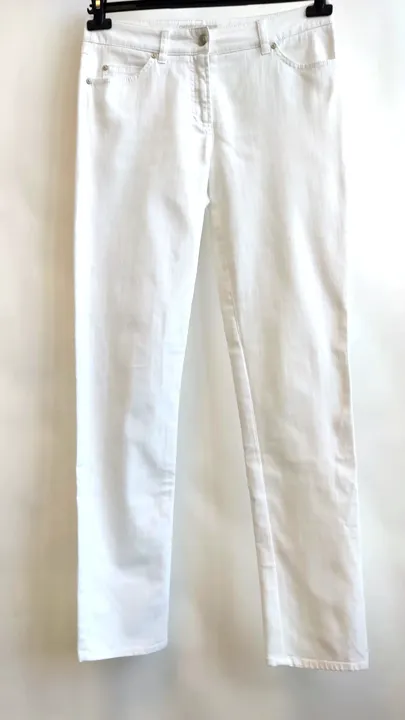 Gerry Weber Roxane Jeans Damen weiß Gr. 38 - Bild 1