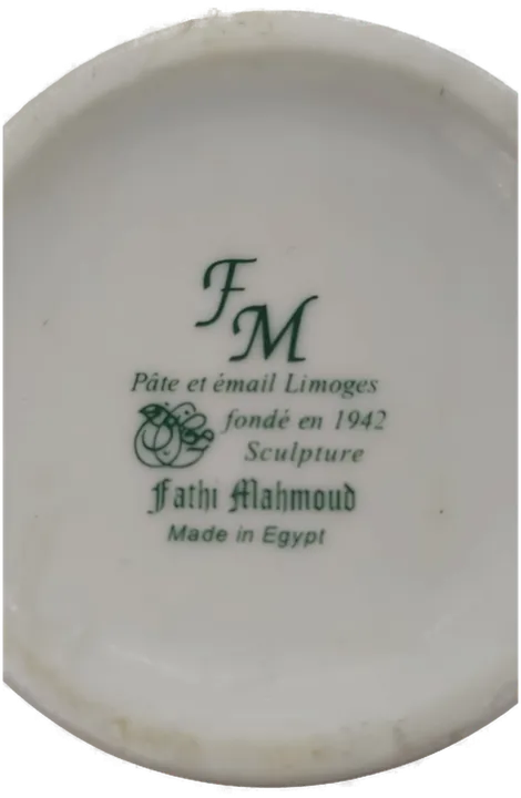 Traditionelle Ägyptische Skulptur Tasse von 1942 - Bild 2