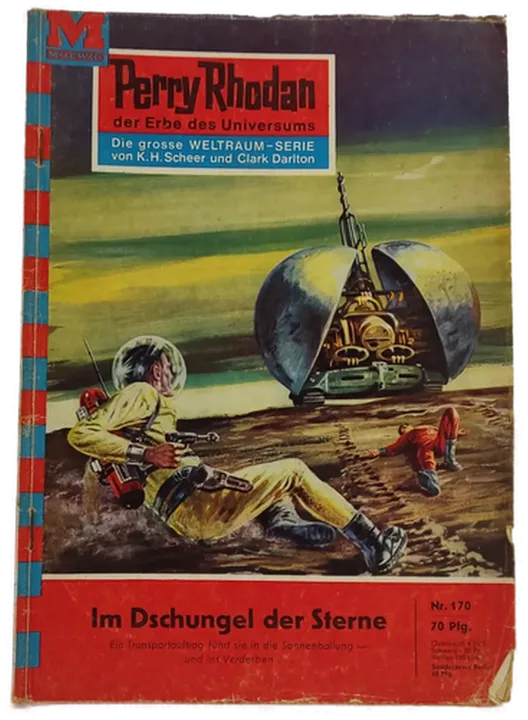  Romanheft Perry Rhodan Im Dschungel der Sterne Erstauflage Nr.170 - Bild 1