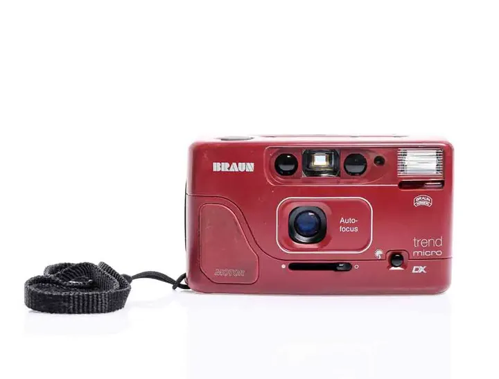 BRAUN Camera-Set trend micro Autofocus 35mm mit Infrarot Fernbedienung - Bild 1