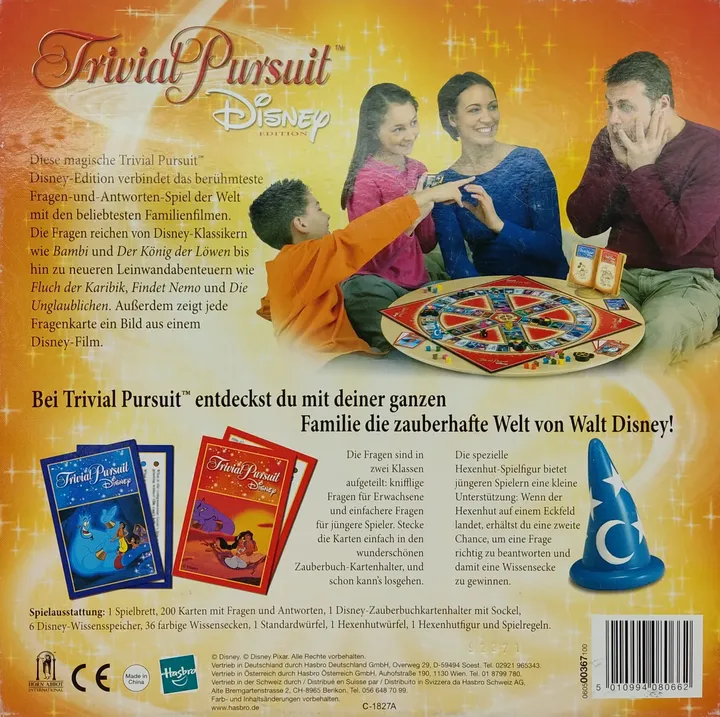 Trivial Pursuit Disney Edition - Wissensspiel - Parker - Bild 2