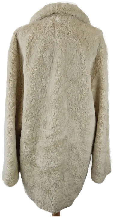 RAGAZZA Collection Damenmantel beige Felloptik - XL - 42 - Bild 3