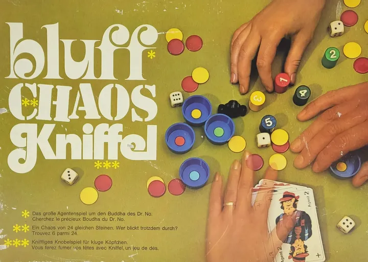 Bluff Chaos Kniffel - Gesellschaftsspiel - Bild 1