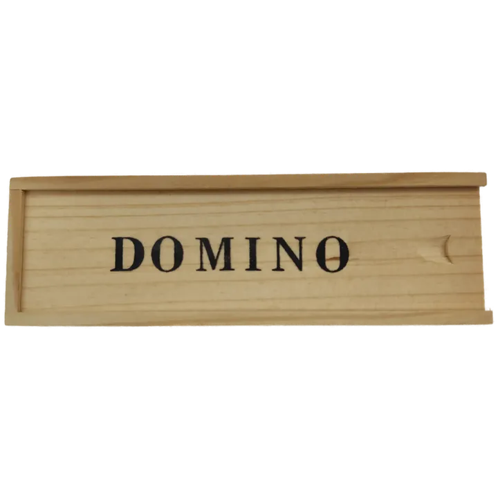 Dominospiel mit Holzbox, Drachenmotiv & Anleitung - Bild 2
