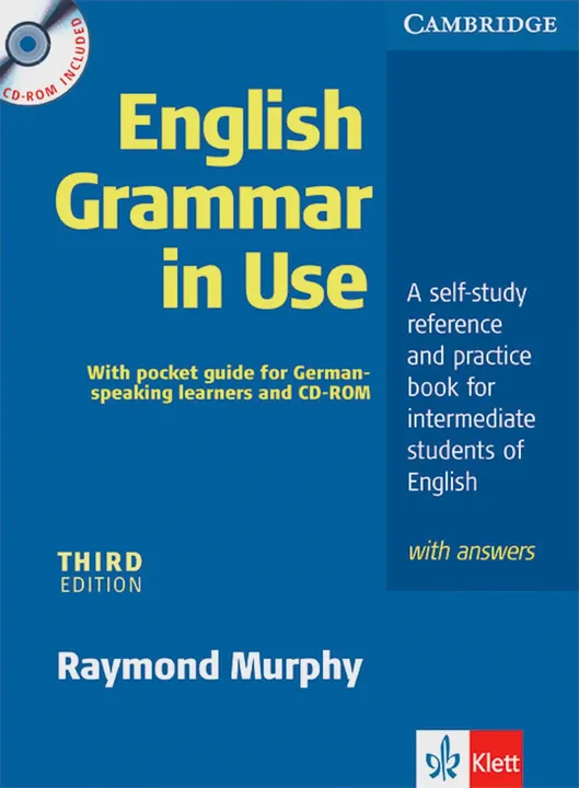 English Grammar in Use - Third Edition. Intermediate to Upper Intermediate / Edition for German Learners with answers, pullout grammar and CD-ROM - - Bild 1