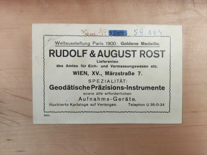 Rudolf & August Rost - Geodätische Präzisions-Instrumente - Bild 8
