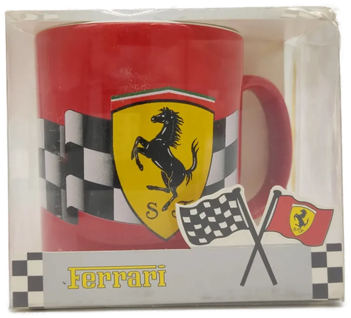 Original Ferrari-Tasse in Verpackung, neuwertig - Bild 2