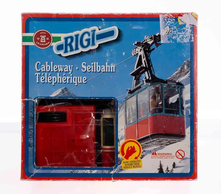 LEHMANN Rigi Seilbahn Set in Originalverpackung - Bild 4