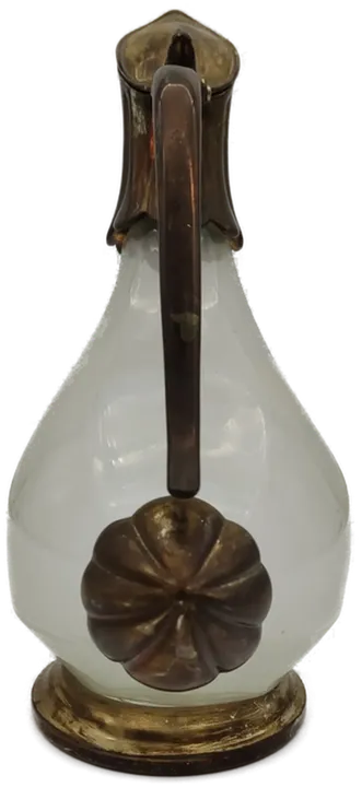 Entenschnabelkaraffe - Glas versilbert (oxidiert) - Bild 2